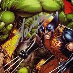 APW Marvel Now - A+X (2012) #1 Hand-Signed Comic Book By Dan Slott & Stan Lee Custom Frame Signed Memorabilia