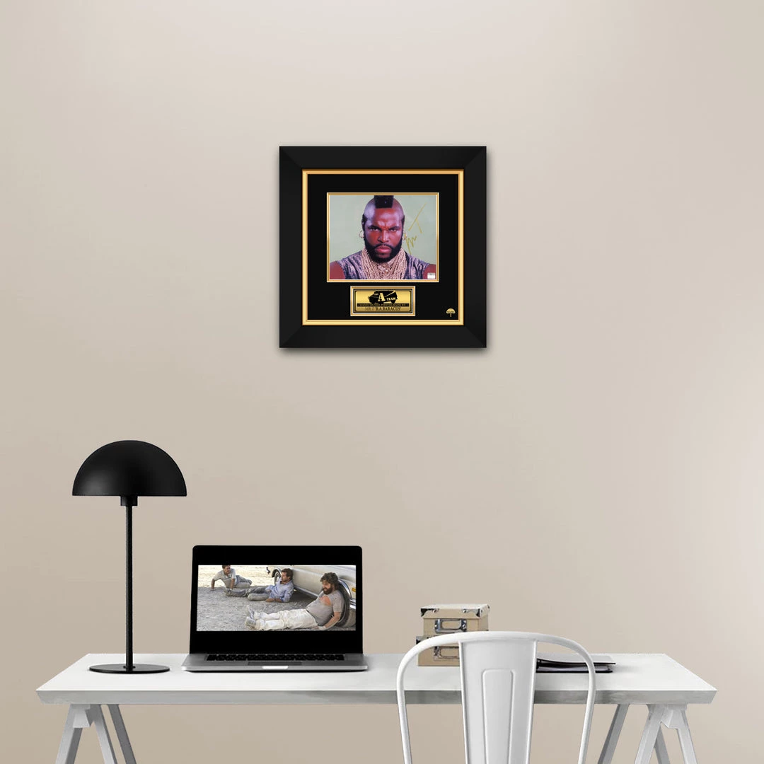 APW The A-Team- 'B.A. Baracus' Hand-Signed Photo By Mr T Custom Frame Signed Memorabilia 3 APW The A-Team- 'B.A. Baracus' Hand-Signed Photo By Mr T Custom Frame Signed Memorabilia