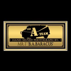 APW The A-Team- 'B.A. Baracus' Hand-Signed Photo By Mr T Custom Frame Signed Memorabilia 9 APW The A-Team- 'B.A. Baracus' Hand-Signed Photo By Mr T Custom Frame Signed Memorabilia