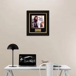 RARE-T Limited Edition Frames Aaliyah - Age Ain't Nothing But A Number Limited Signature Edition Studio Licensed LP Cover Custom Frame