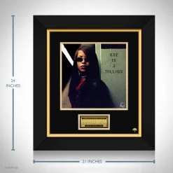 RARE-T NEW Aaliyah - One In A Million LP Cover Limited Signature Edition Studio Licensed Custom Frame