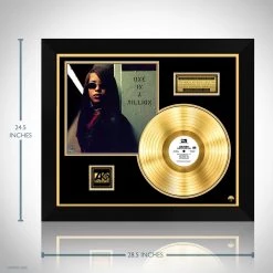 RARE-T Aaliyah - One In A Million Gold LP Limited Signature Edition Studio Licensed Custom Frame NEW 12 RARE-T Aaliyah - One In A Million Gold LP Limited Signature Edition Studio Licensed Custom Frame NEW