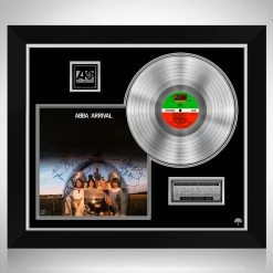 RARE-T Abba - Arrival Platinum LP Limited Signature Edition Studio Licensed Custom Frame