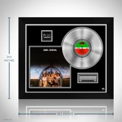 RARE-T Abba - Arrival Platinum LP Limited Signature Edition Studio Licensed Custom Frame