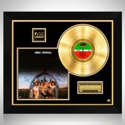 RARE-T Abba - Arrival Gold LP Limited Signature Edition Studio Licensed Custom Frame Limited Edition Frames