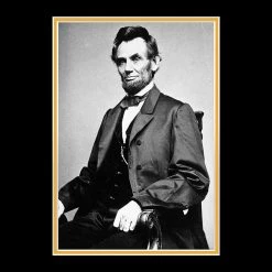 RARE-T Abraham Lincoln Emancipation Proclamation Limited Signature Edition Licensed Custom Frame