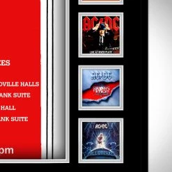 PPC Signed Memorabilia Ac/Dc- Psa/Dna Certified Hand-Signed Electric Guitar By Angus Young Custom Shadow Box Frame