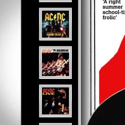 PPC Signed Memorabilia Ac/Dc- Psa/Dna Certified Hand-Signed Electric Guitar By Angus Young Custom Shadow Box Frame
