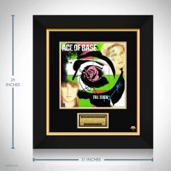 RARE-T Ace Of The Base - The Sign LP Cover Limited Signature Edition Studio Licensed Custom Frame
