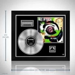 RARE-T Limited Edition Frames Ace Of The Base - The Sign Platinum LP Limited Signature Edition Studio Licensed Custom Frame