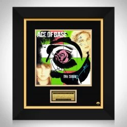 RARE-T Ace Of The Base - The Sign LP Cover Limited Signature Edition Studio Licensed Custom Frame