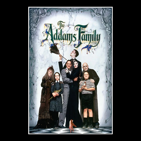 RARE-T Addams Family (1991) Script Limited Signature Edition Studio Licensed Custom Frame Limited Edition Frames 6 RARE-T Addams Family (1991) Script Limited Signature Edition Studio Licensed Custom Frame Limited Edition Frames
