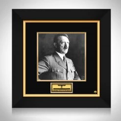 RARE-T Adolf Hitler Limited Signature Edition Studio Licensed Photo Custom Frame