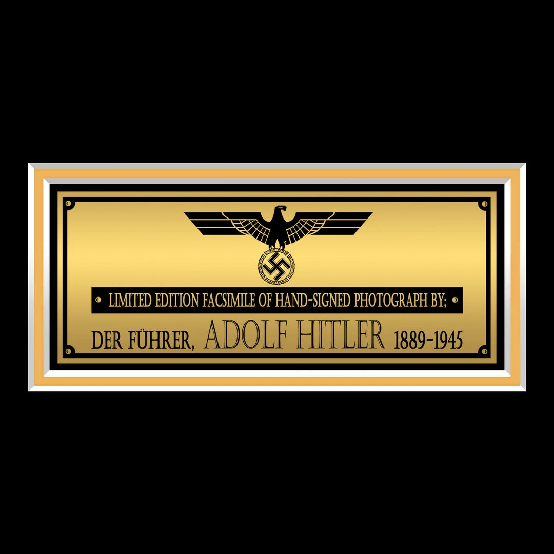 RARE-T Adolf Hitler Limited Signature Edition Studio Licensed Photo Custom Frame 4 RARE-T Adolf Hitler Limited Signature Edition Studio Licensed Photo Custom Frame