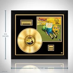 RARE-T Limited Edition Frames Adventure Time - The Music Of Ooo Gold LP Limited Signature Edition Studio Licensed Custom Frame 14 RARE-T Limited Edition Frames Adventure Time - The Music Of Ooo Gold LP Limited Signature Edition Studio Licensed Custom Frame