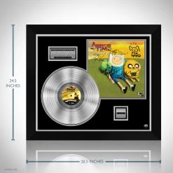 RARE-T Limited Edition Frames Adventure Time - The Music Of Ooo Platinum LP Limited Signature Edition Studio Licensed Custom Frame 14 RARE-T Limited Edition Frames Adventure Time - The Music Of Ooo Platinum LP Limited Signature Edition Studio Licensed Custom Frame
