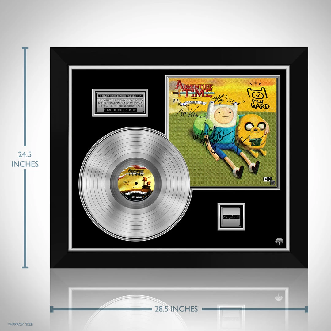 RARE-T Limited Edition Frames Adventure Time - The Music Of Ooo Platinum LP Limited Signature Edition Studio Licensed Custom Frame 3 RARE-T Limited Edition Frames Adventure Time - The Music Of Ooo Platinum LP Limited Signature Edition Studio Licensed Custom Frame