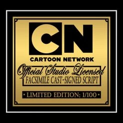 RARE-T Limited Edition Frames Adventure Time Script Limited Signature Edition Studio Licensed Custom Frame