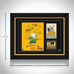 RARE-T Limited Edition Frames Adventure Time Script Limited Signature Edition Studio Licensed Custom Frame