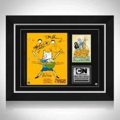 RARE-T Limited Edition Frames Adventure Time Script Limited Signature Edition Studio Licensed Custom Frame