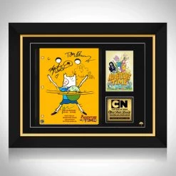 RARE-T Limited Edition Frames Adventure Time Script Limited Signature Edition Studio Licensed Custom Frame