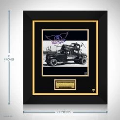 RARE-T Aerosmith - Pump LP Cover Limited Signature Edition Studio Licensed Custom Frame Limited Edition Frames
