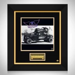 RARE-T Aerosmith - Pump LP Cover Limited Signature Edition Studio Licensed Custom Frame Limited Edition Frames