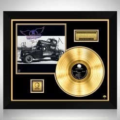 RARE-T Limited Edition Frames Aerosmith Pump Gold LP Limited Signature Edition Studio Licensed Custom Frame
