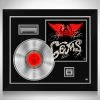 Rare-T Limited Edition Frames Aerosmith 'Gems' Limited Signature Edition Studio Licensed Platinum LP Custom Frame