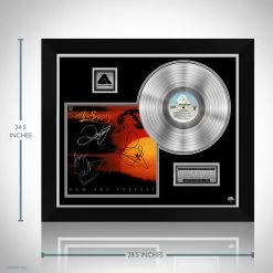 RARE-T Air Supply - Now And Forever Platinum LP Limited Signature Edition Studio Licensed Custom Frame Limited Edition Frames