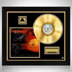 RARE-T Air Supply - Now And Forever Gold LP Limited Signature Edition Studio Licensed Custom Frame