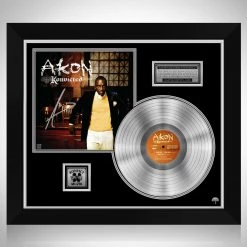 RARE-T Limited Edition Frames Akon - Konvicted Platinum LP Limited Signature Edition Studio Licensed Custom Frame