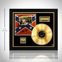 RARE-T Limited Edition Frames Alabama - Mountain Music Gold LP Limited Signature Edition Studio Licensed Custom Frame