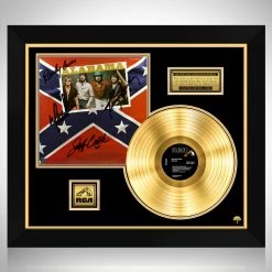 RARE-T Limited Edition Frames Alabama - Mountain Music Gold LP Limited Signature Edition Studio Licensed Custom Frame