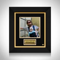 RARE-T The Hangover - Alan Garner Photo Limited Signature Edition Studio Licensed Custom Frame Limited Edition Frames