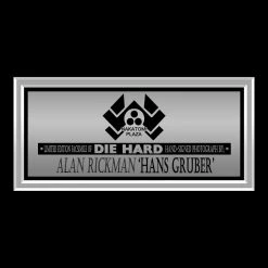 RARE-T Die Hard - Hans Gruber Limited Signature Edition Studio Licensed Photo Custom Frame Limited Edition Frames