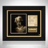 PPC Signed Memorabilia Albert Einstein Beckett Certified Hand-Signed Photograph Custom Frame