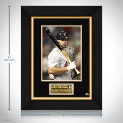 RARE-T Sports Memorabilia St. Louis Cardinals - Albert Pujols Photo Limited Signature Edition Studio Licensed Custom Frame