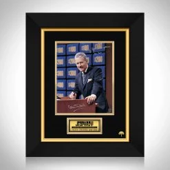 RARE-T Alex Trebek Jeopardy Photo Limited Signature Edition Studio Licensed Custom Frame Limited Edition Frames