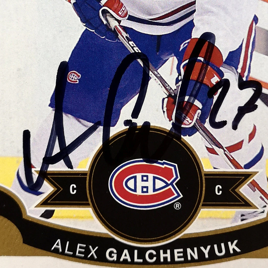 RARE-T Montreal Canadiens - Alex Galchenyuk Hand-Signed 2015-16 O-Pee-Chee # 472 Hockey Card 2 RARE-T Montreal Canadiens - Alex Galchenyuk Hand-Signed 2015-16 O-Pee-Chee # 472 Hockey Card