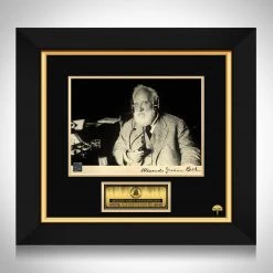 RARE-T Alexander Graham Bell Photo Limited Signature Edition Studio Licensed Custom Frame Limited Edition Frames
