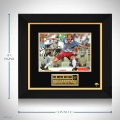 RARE-T Alexi Lalas - Team USA Photo Limited Signature Edition Studio Licensed Custom Frame Sports Memorabilia