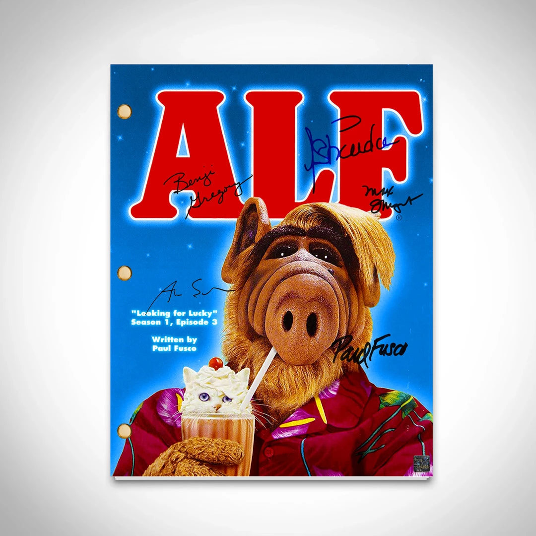 RARE-T Alf Transcript Limited Signature Edition Studio Licensed Custom Frame 4 RARE-T Alf Transcript Limited Signature Edition Studio Licensed Custom Frame