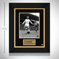 RARE-T Real Madrid Alfredo Di Stéfano Photo Limited Signature Edition Studio Licensed Custom Frame Sports Memorabilia