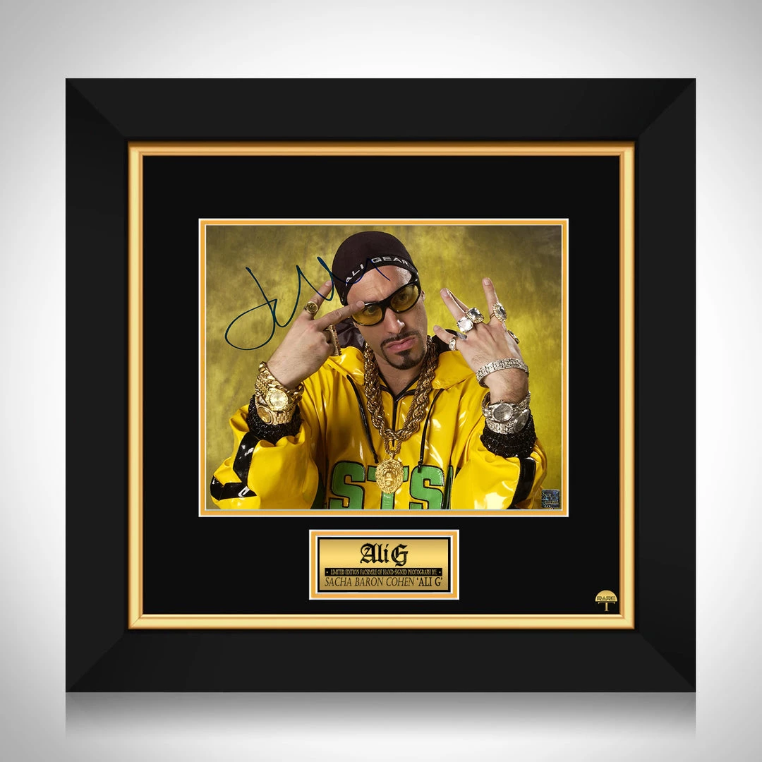 RARE-T Ali G Limited Signature Edition Studio Licensed Photo Custom Frame Limited Edition Frames 1 RARE-T Ali G Limited Signature Edition Studio Licensed Photo Custom Frame Limited Edition Frames