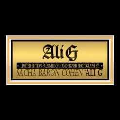 RARE-T Ali G Limited Signature Edition Studio Licensed Photo Custom Frame Limited Edition Frames 9 RARE-T Ali G Limited Signature Edition Studio Licensed Photo Custom Frame Limited Edition Frames