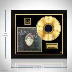 Rare-T Alice In Chains - Black Gives Way To Blue Gold LP Limited Signature Edition Studio Licensed Custom Frame