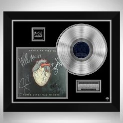 Rare-T Limited Edition Frames Alice In Chains - Black Gives Way To Blue Platinum LP Limited Signature Edition Studio Licensed Custom Frame