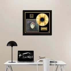 Rare-T Alice In Chains - Black Gives Way To Blue Gold LP Limited Signature Edition Studio Licensed Custom Frame