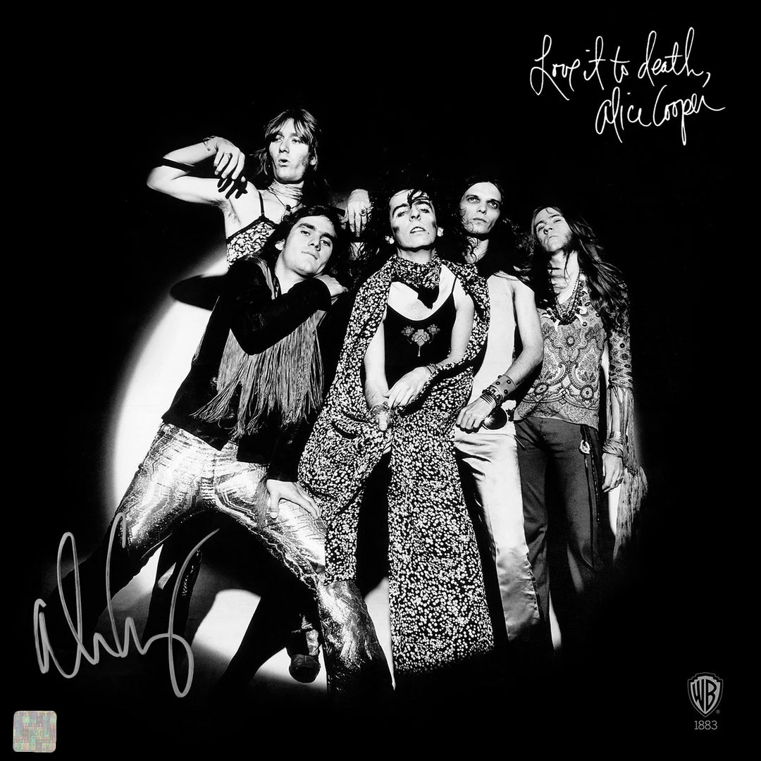 Rare-T Limited Edition Frames Alice Cooper Love It To Death Limited Signature Edition Studio Licensed Gold LP Custom Frame 2 Rare-T Limited Edition Frames Alice Cooper Love It To Death Limited Signature Edition Studio Licensed Gold LP Custom Frame